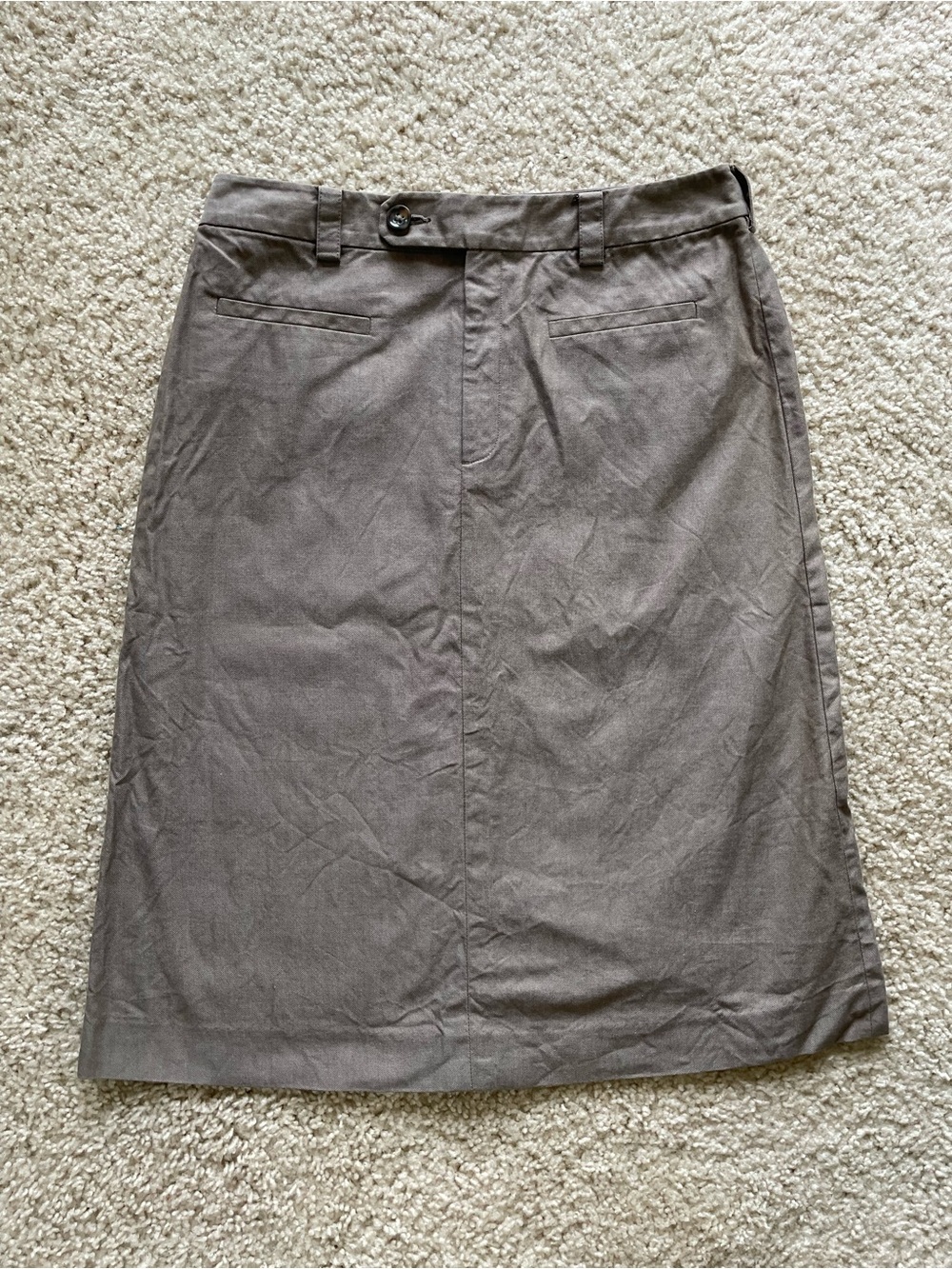 Banana Republic Taupe Pencil Skirt